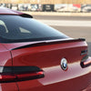 Spoiler POSTERIORE spoiler per BMW X4 G02 nero lucido