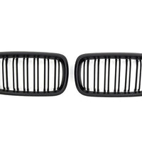 per BMW X5 X6 F15 F16 SPORT GRIGLIA RADIATORE DOPPIA BARRA NERO OPACO