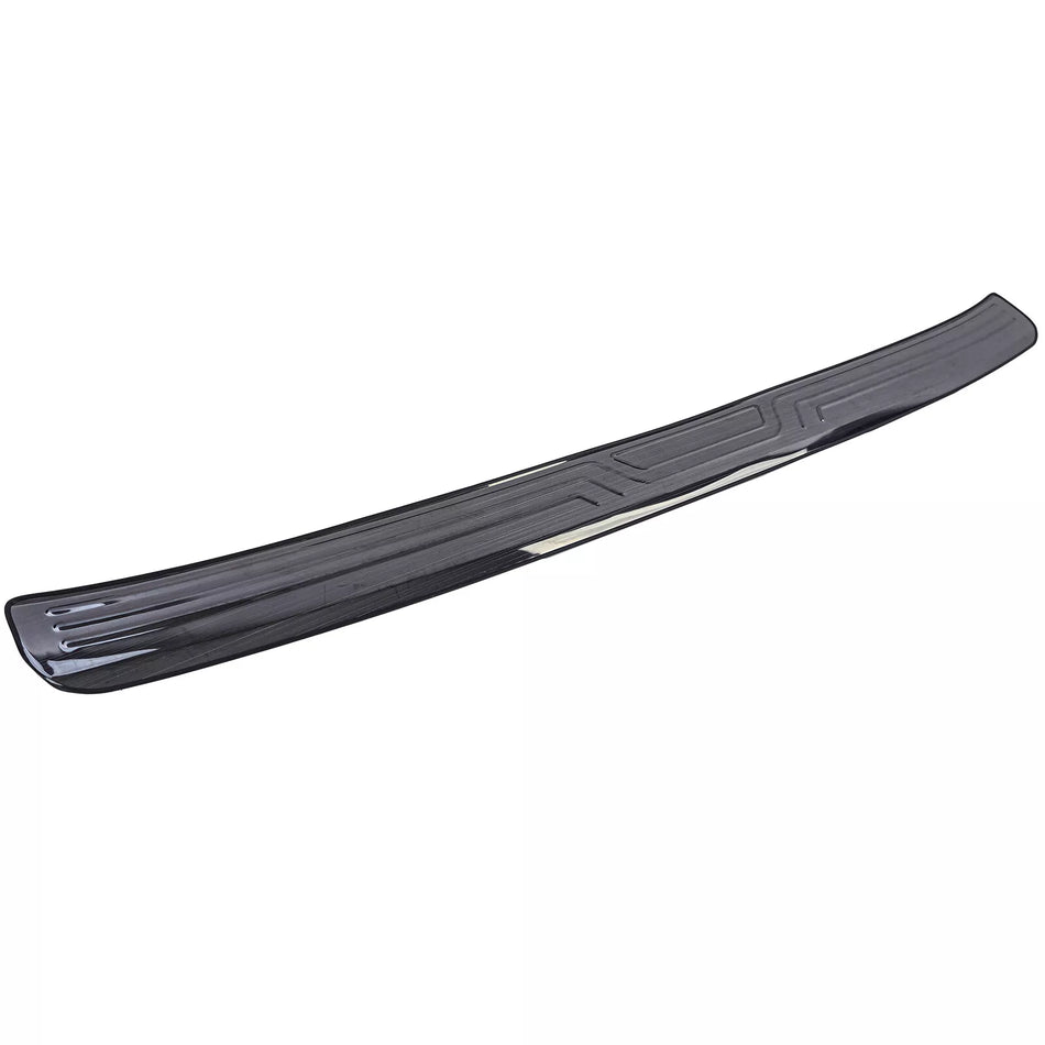 Parabordo di carico acciaio inox nero paraurti esterno, per BMW Serie 5 G30 G31