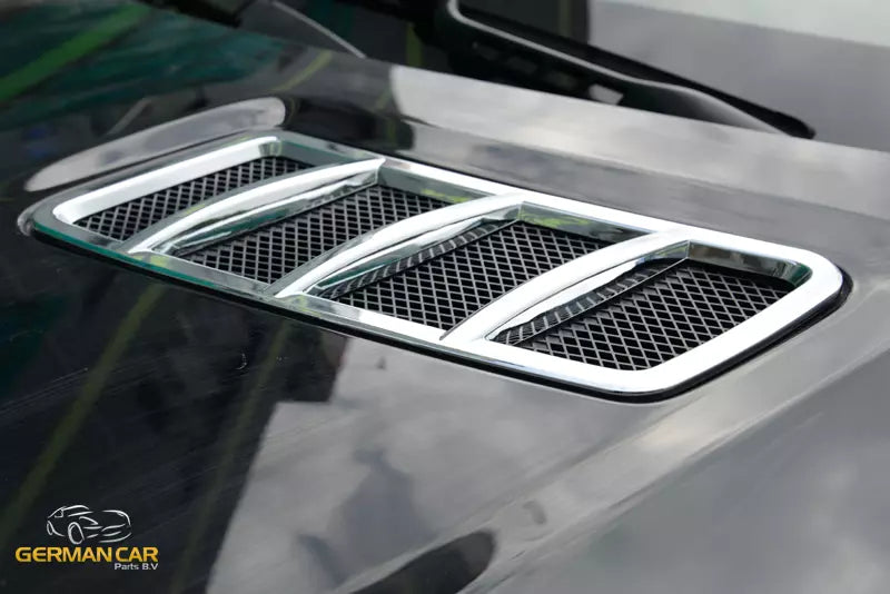 Presa Aria Cromata Finlandese Cofano Mercedes per Mercedes W166 M ML GLS