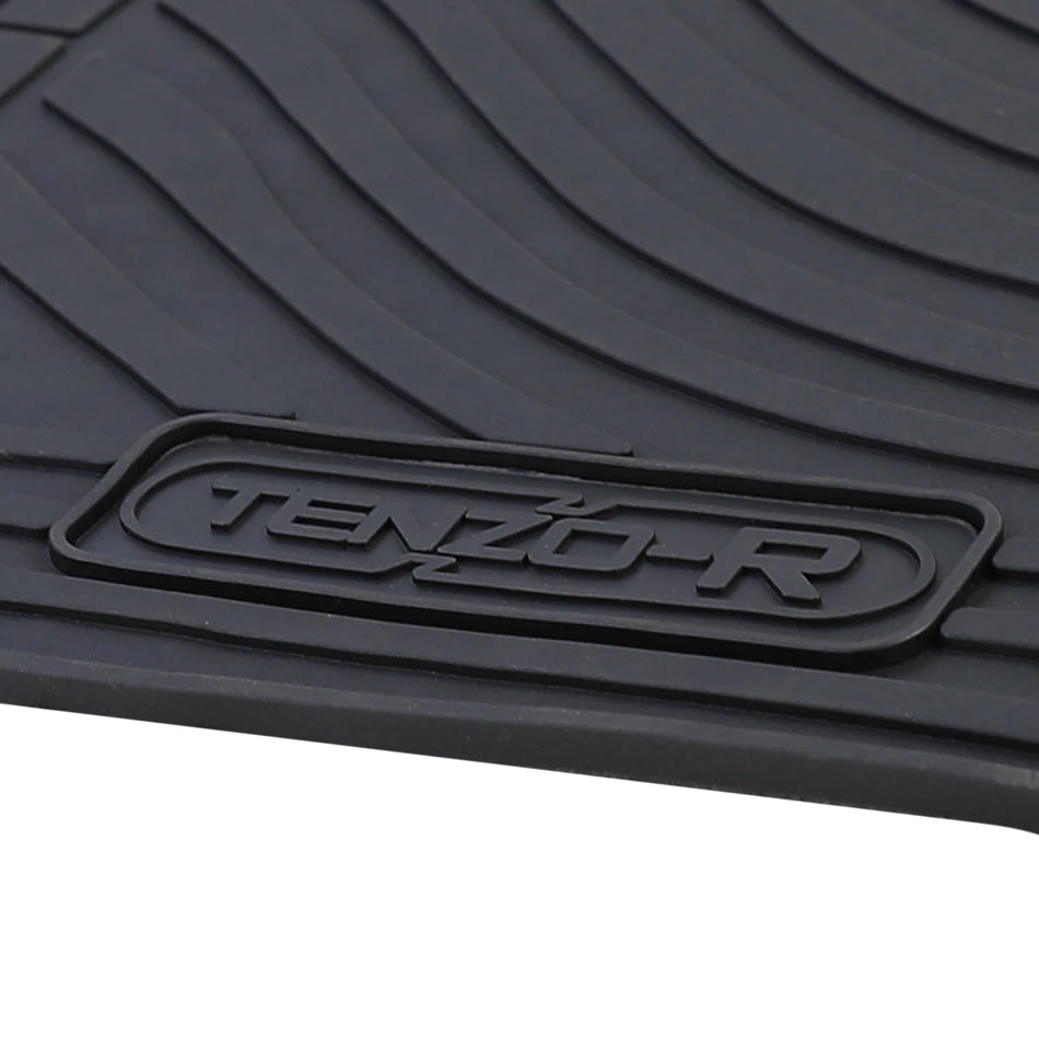 Tappetini auto in gomma neri set premium per Mercedes Classe E W211 S211 02-09