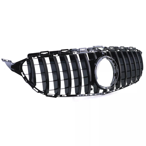 Griglia radiatore sportiva nera lucida, per Mercedes Classe C W205 S205 18-21