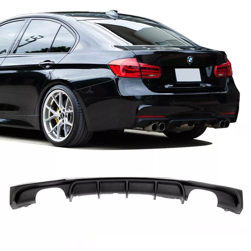 Diffusore posteriore 4 tubi per BMW Serie 3 F30 F31 M Sport*