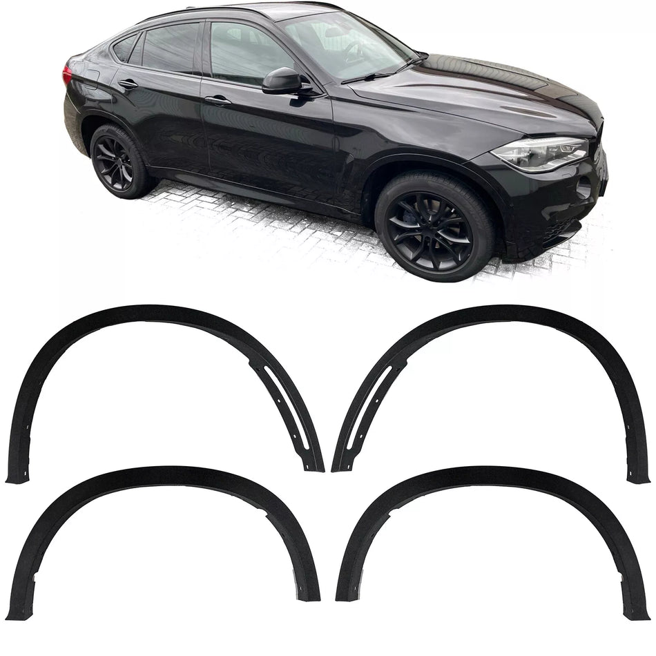 Parafango passaruota set allargamenti adatto, per BMW X6 F16 14-19