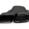 Diffusore + Terminali di Scarico (NERO) per MERCEDES S-KL. C217 A217
