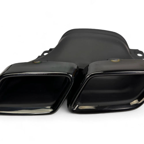 Diffusore + Terminali di Scarico (NERO) per MERCEDES S-KL. C217 A217