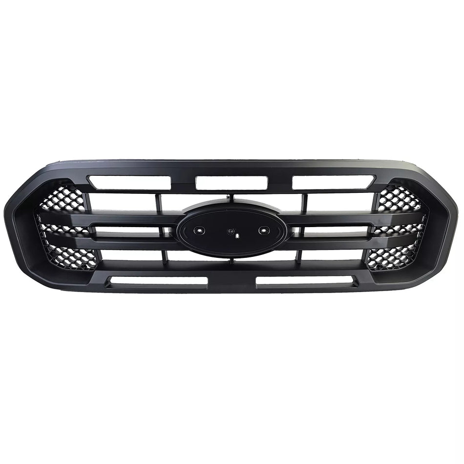 Griglia radiatore nera + doppio ponte adatta per Ford Ranger T8 19-23 2.0 TDCi