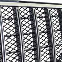 Griglia radiatore Sport nera cromata per Mercedes E W212 S212 prefacelift 09-13