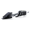 Diffusore posteriore,performance lucido doppio tubo,per Serie 4 BMW F32 F33 F36