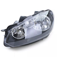 Faro proiettore nero + motore LWR sinistro per Vw Golf 6 VI 1K 08-14