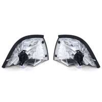Coppia frecce nere fumo adatte, per BMW Serie 3 E36 Coupe Cabrio 91-99