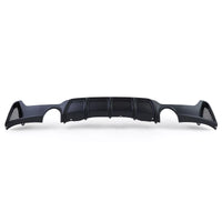 Diffusore posteriore opaco + terminale look 440, per BMW F32 F33 F36 425 428 430