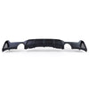 Diffusore posteriore opaco + terminale look 440, per BMW F32 F33 F36 425 428 430