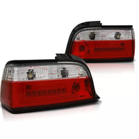 Luci posteriori LED frecce LED per BMW Serie 3 E36 Coupe 1990-1999 rosso/bianco