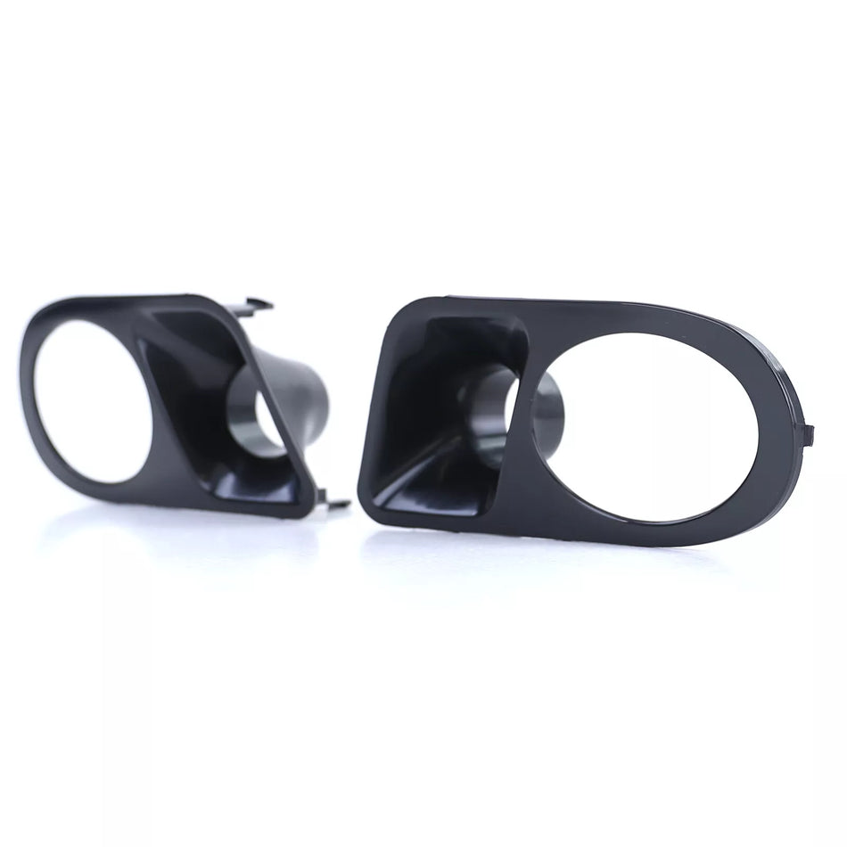 Mascherine fendinebbia + presa d'aria adatte, per paraurti BMW E39 M5