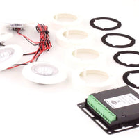 Hella Celis Luci Interne Camper SpotLED Set Bianco Universale 9-32 Multivolt