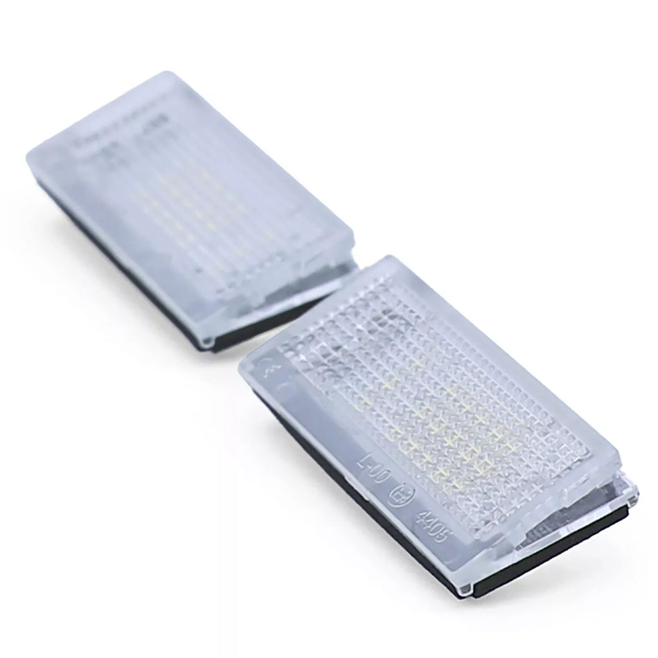 Luci targa LED bianche 6000K adatte per BMW E46 berlina Touring 98-03