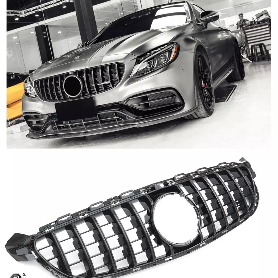 Griglia radiatore Sport Panamericana GT per Mercedes W205 C63 SOLO C63 +