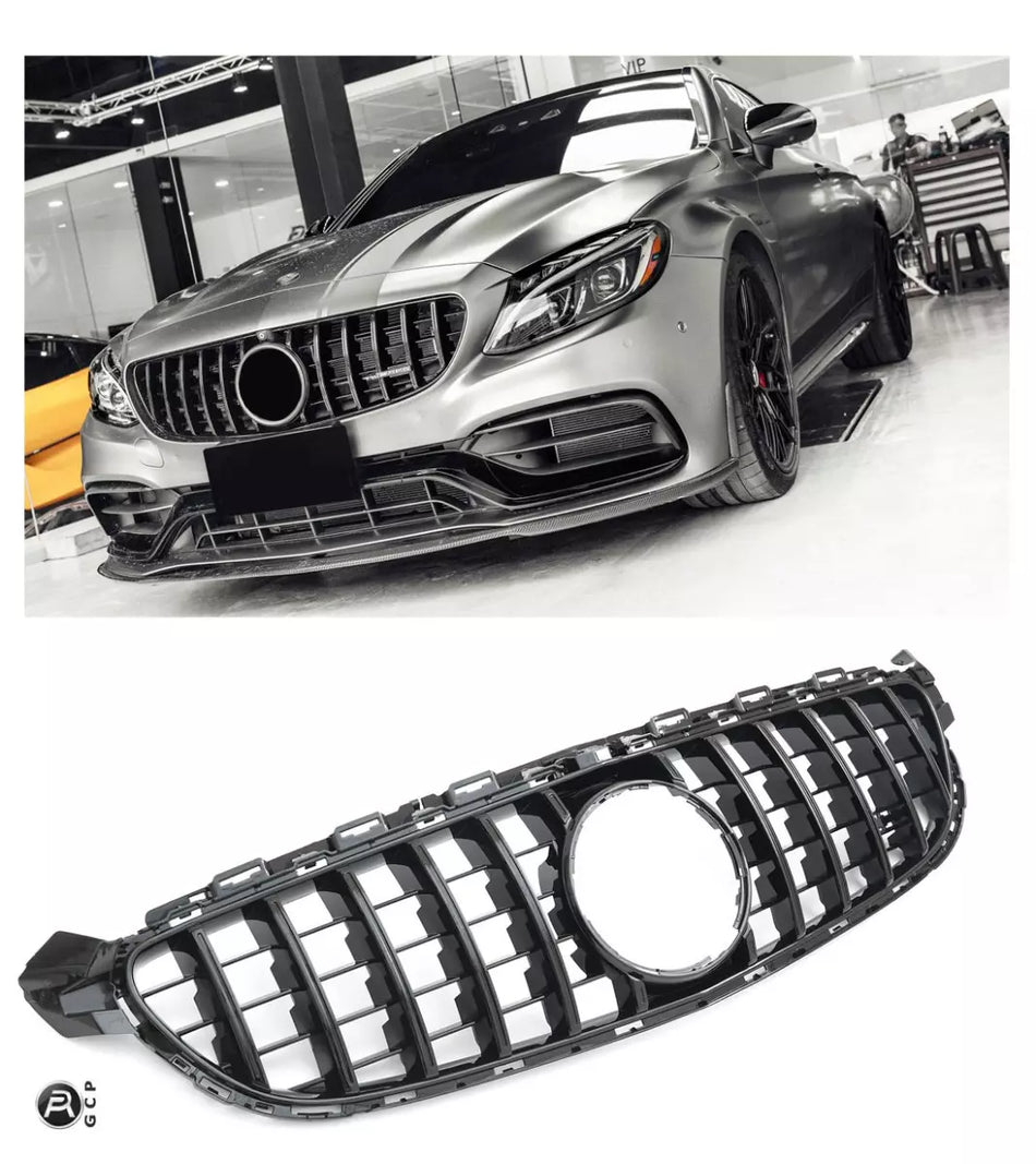 Griglia radiatore Sport Panamericana GT per Mercedes W205 C63 SOLO C63 +