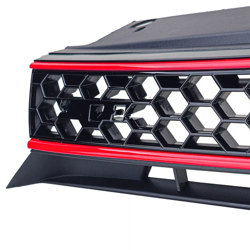 Griglia Sport senza emblema nera rossa adatta per VW Golf 6 anche GTI 08-13