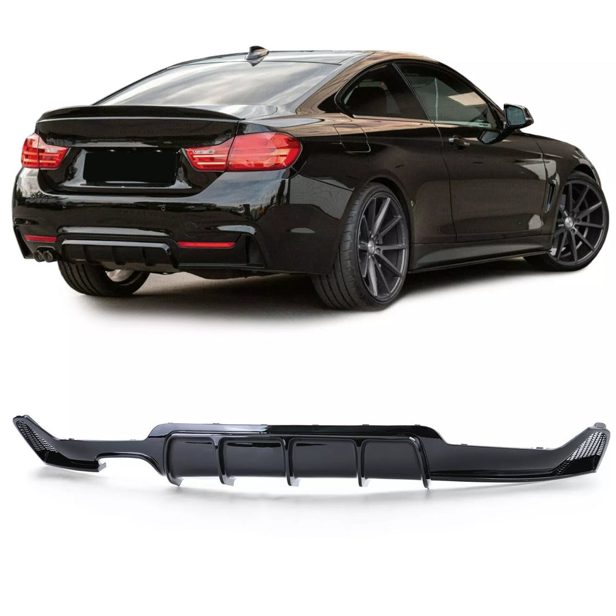Diffusore posteriore-performance lucido-per Serie 4 BMW F32 F33 F36 425 428 430