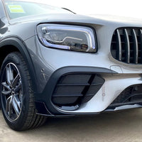 SPLITTER ANTERIORE NERO per MERCEDES X247 GLB AMG PACCHETTO