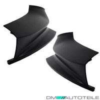 Flaps SET spoiler angoli lama Nero Opaco per BMW F10 F11 M Sport