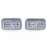 Frecce laterali vetro trasparente cromate per Audi 80 90 100 A6 C4 200 V8