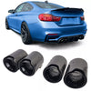 4 terminali in carbonio adatti, per BMW M2 F87 M3 F80 M4 F82 F83