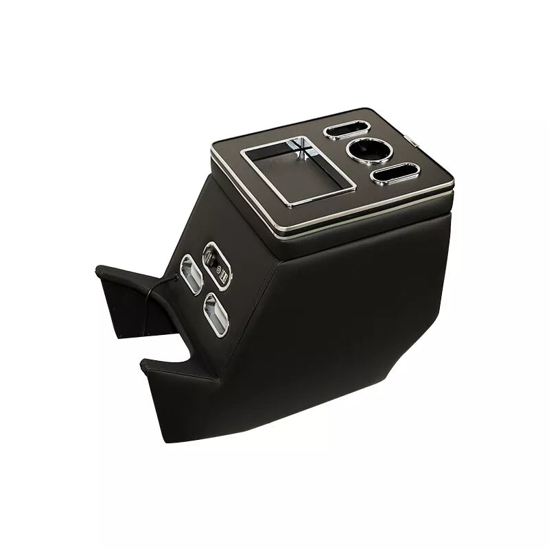 Vano portaoggetti USB console centrale per Mercedes Classe V W447 Nero cromato