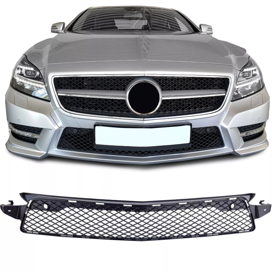 Griglia radiatore in paraurti per Mercedes CLS C218 X218 11-14 + pacchetto AMG