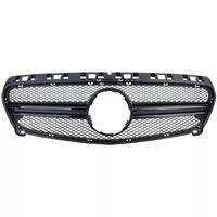 Griglia Sport doppio ponte nera lucida, per Mercedes Classe A W176 12-15