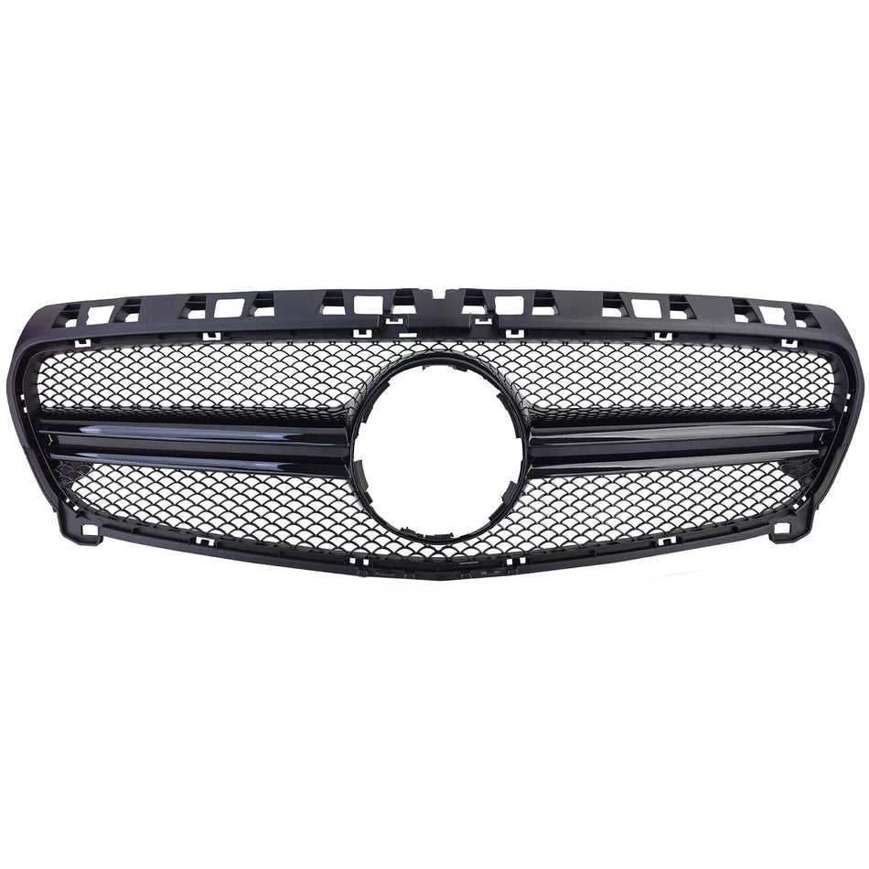 Griglia Sport doppio ponte nera lucida, per Mercedes Classe A W176 12-15