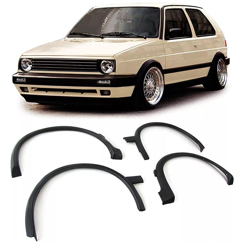 Parafango in plastica passaruota allargamenti per VW Golf 2 87-91