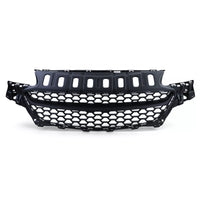 Griglia radiatore a nido d'ape senza emblema nera, per Opel Corsa E 2014-2019