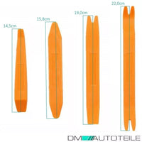 SET VETRO FARI + strumento PVC per BMW E39 Touring 95-00