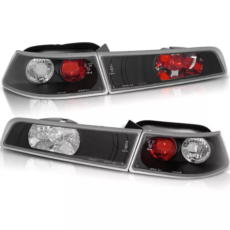 Fanali posteriori vetro Nero per Alfa Romeo 145 Hatchback/Combo 94-00