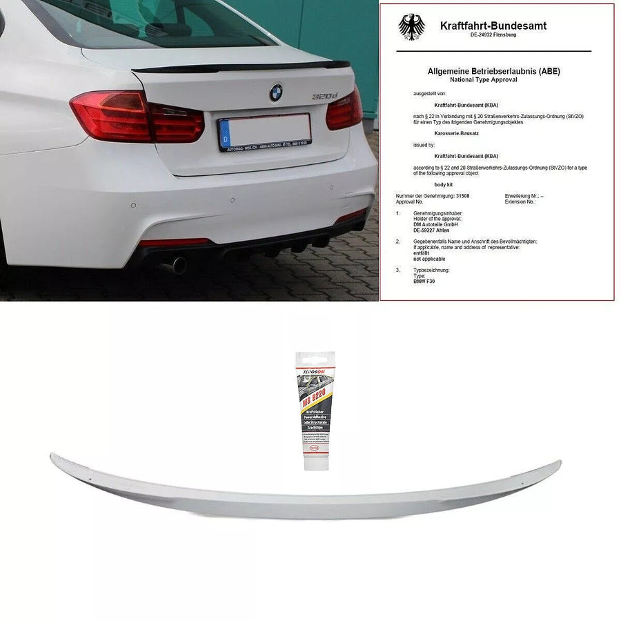 Spoiler Posteriore Posteriore spoiler bagagliaio per BMW Serie 3 F30