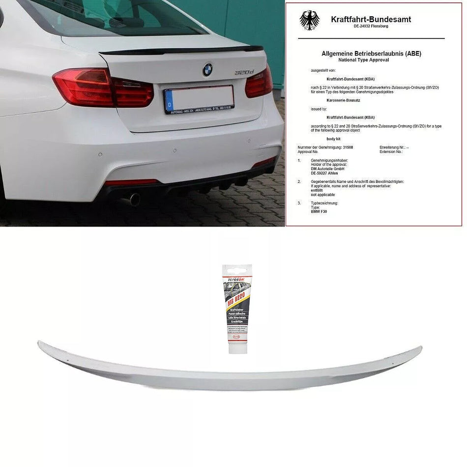 Spoiler Posteriore Posteriore spoiler bagagliaio per BMW Serie 3 F30