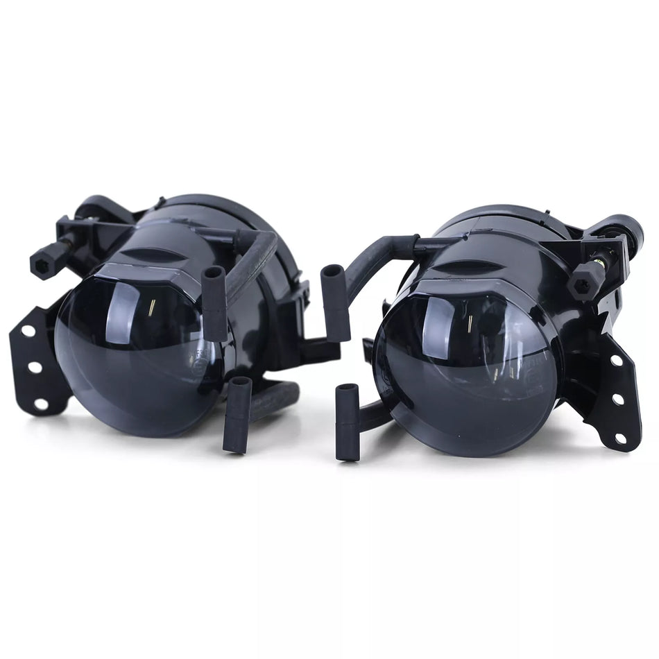 Fendinebbia vetro trasparente HB4 nero fumo per BMW Serie 3 E90 E91 dal 05