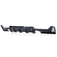 Diffusore posteriore lucido + terminale look 440 per BMW F32 F33 F36 425 428 430