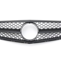 Griglia sportiva griglia radiatore per Mercedes W204 S204 nero opaco