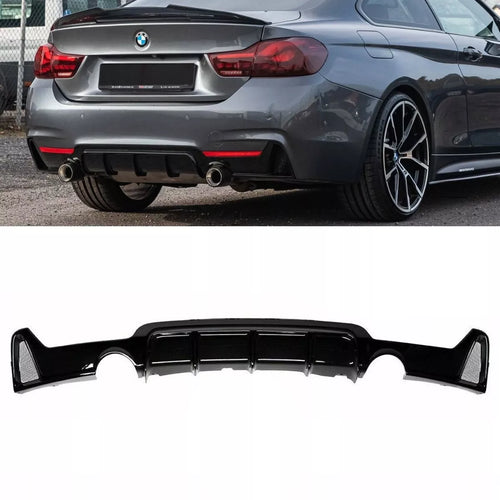 Diffusore Nero Lucido per BMW F32 F33 F36 solo confezione 435 M