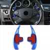 Palette Cambio Alluminio Blu per Mercedes W176 W246 W212 C207 A207 S212