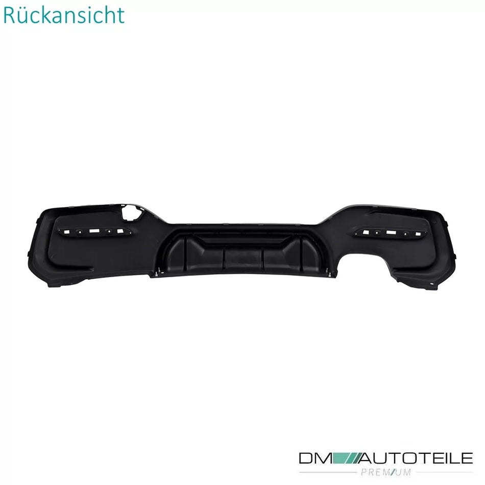 Diffusore Lucido Competition per BMW F20 F21 2 tubi M LCI