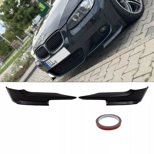 Set Flaps lama spoiler angoli Nero Lucido per BMW E92 E93 M pacchetto