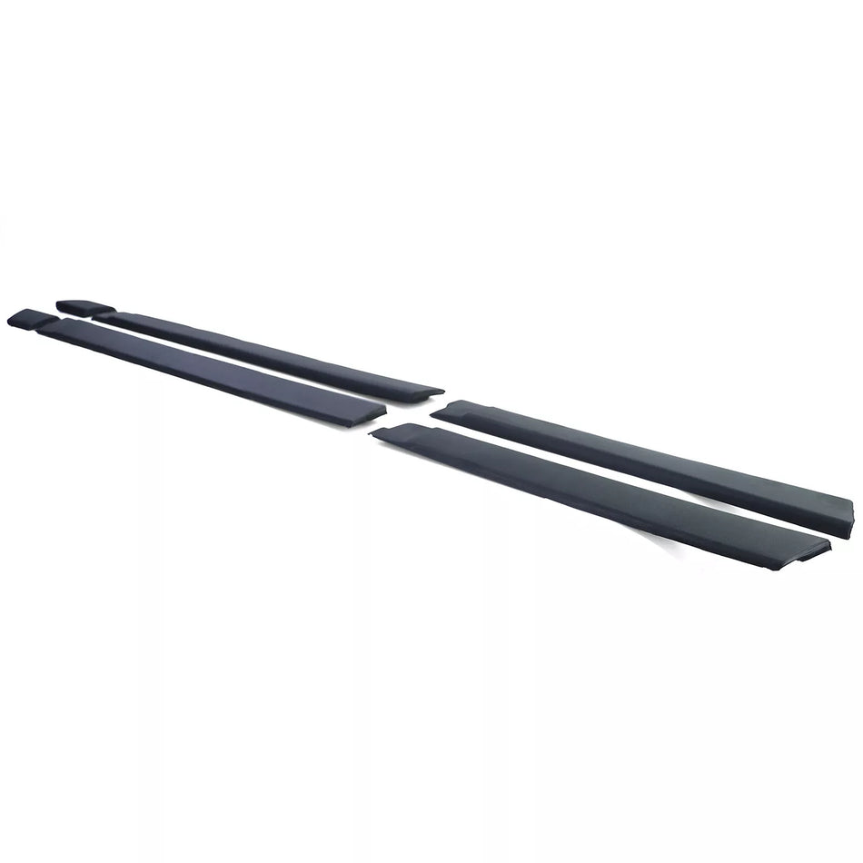 Modanature portiere larghe set 6 pezzi per VW Golf 2 87-92 4 porte