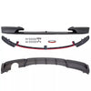 Spoiler anteriore + diffusore Nero per BMW F30 F31 M