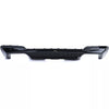 Diffusore posteriore Sport, performance lucido + terminali nero, per BMW X3 G01