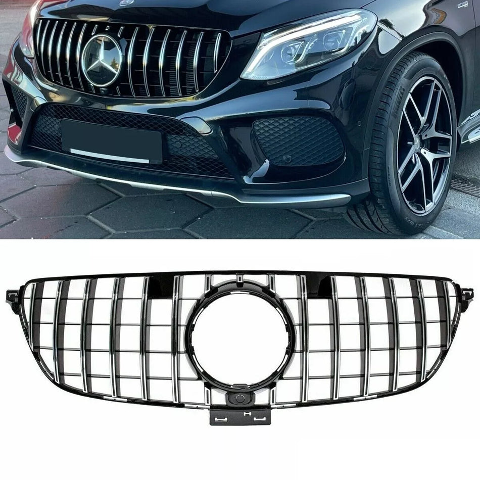 Griglia nera per Mercedes GLE C292 Coupe dall'anno 2015 Sport-Panamericana GT